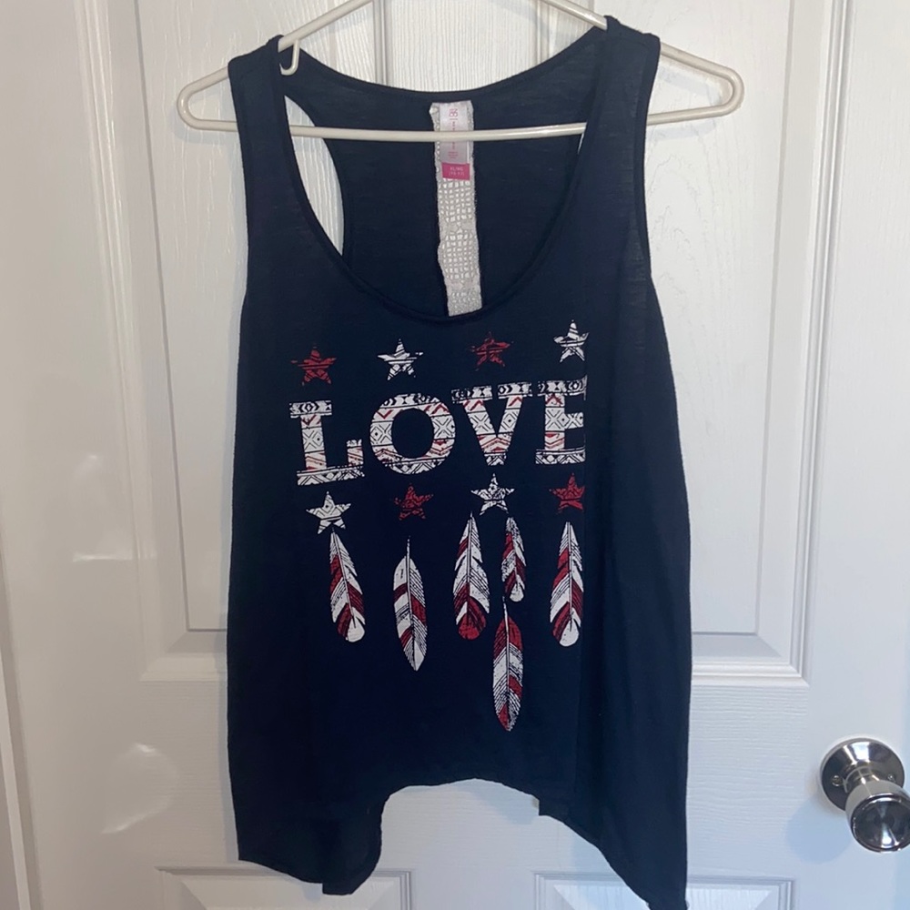 No Boundaries Tank Top • Size XL (15-17) • Brand New